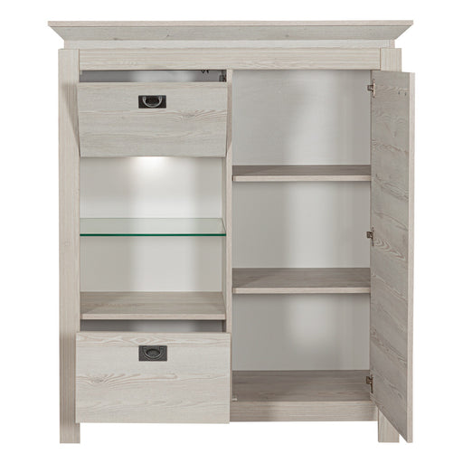 Comoda Bar Casablanca Loft Cu 2 Usi Si 1 Sertar, 118 Cm