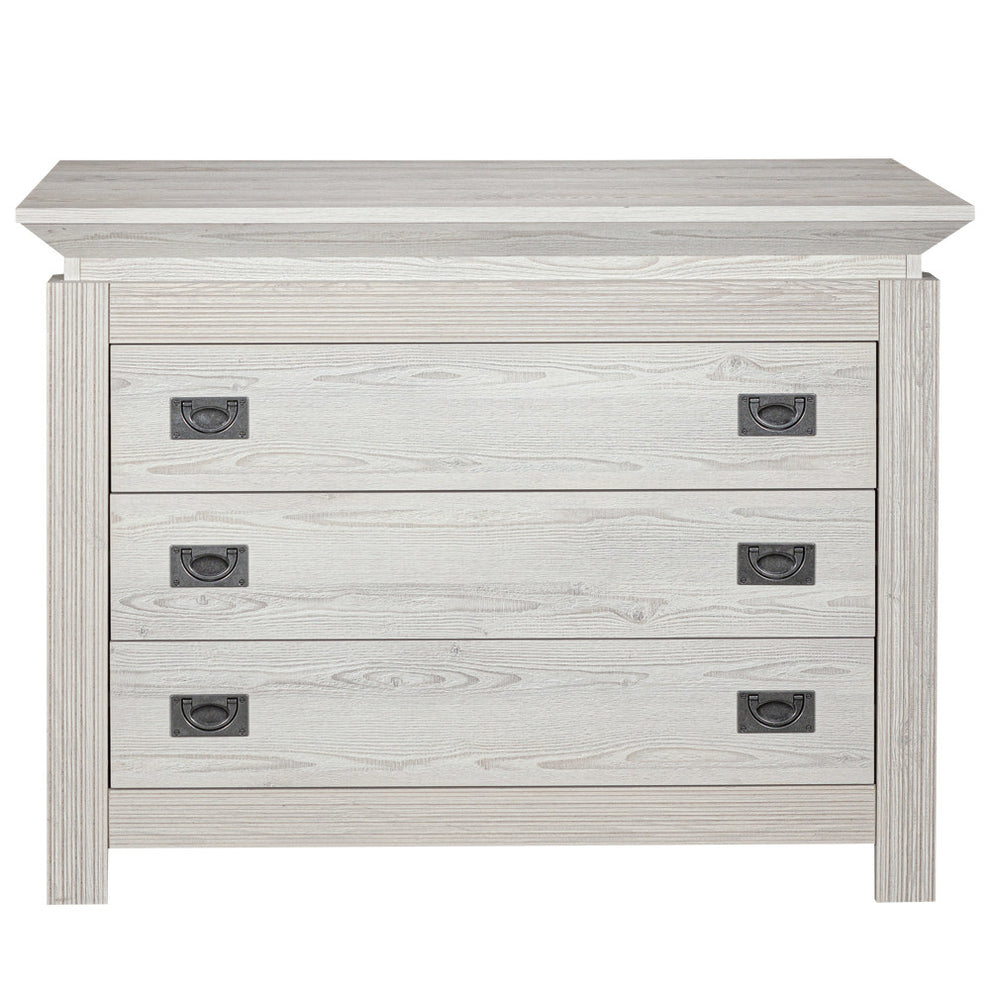 Comoda Casablanca Loft Cu 3 Sertare, 107 Cm
