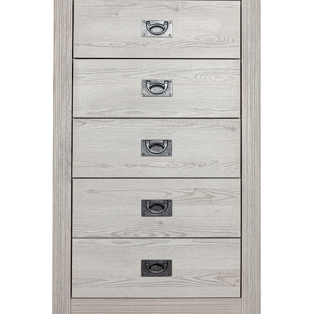 Comoda Casablanca Loft Cu 5 Sertare, 68 Cm