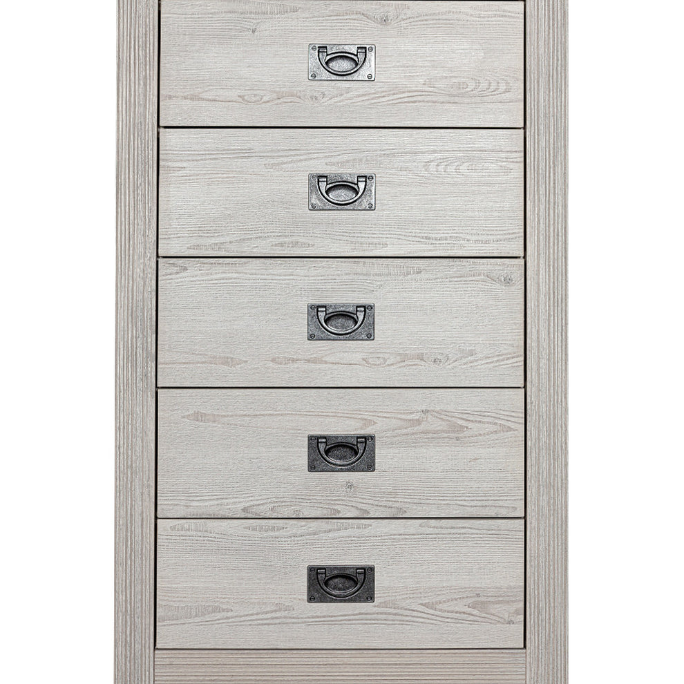Comoda Casablanca Loft Cu 5 Sertare, 68 Cm