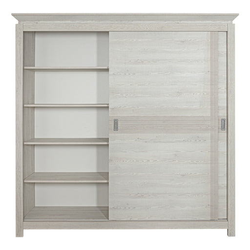 Dulap Casablanca Loft Cu 2 Usi Gri, 210 Cm