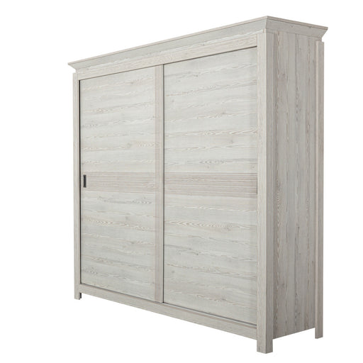 Dulap Casablanca Loft Cu 2 Usi Gri, 210 Cm