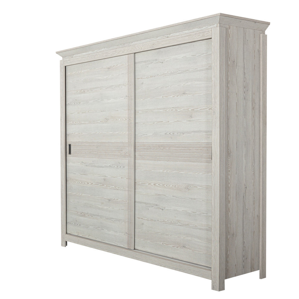 Dulap Casablanca Loft Cu 2 Usi Gri, 210 Cm