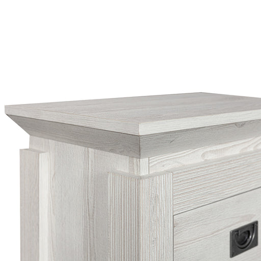 Noptiera Casablanca Loft Cu 1 Sertar Gri, 58.3 Cm