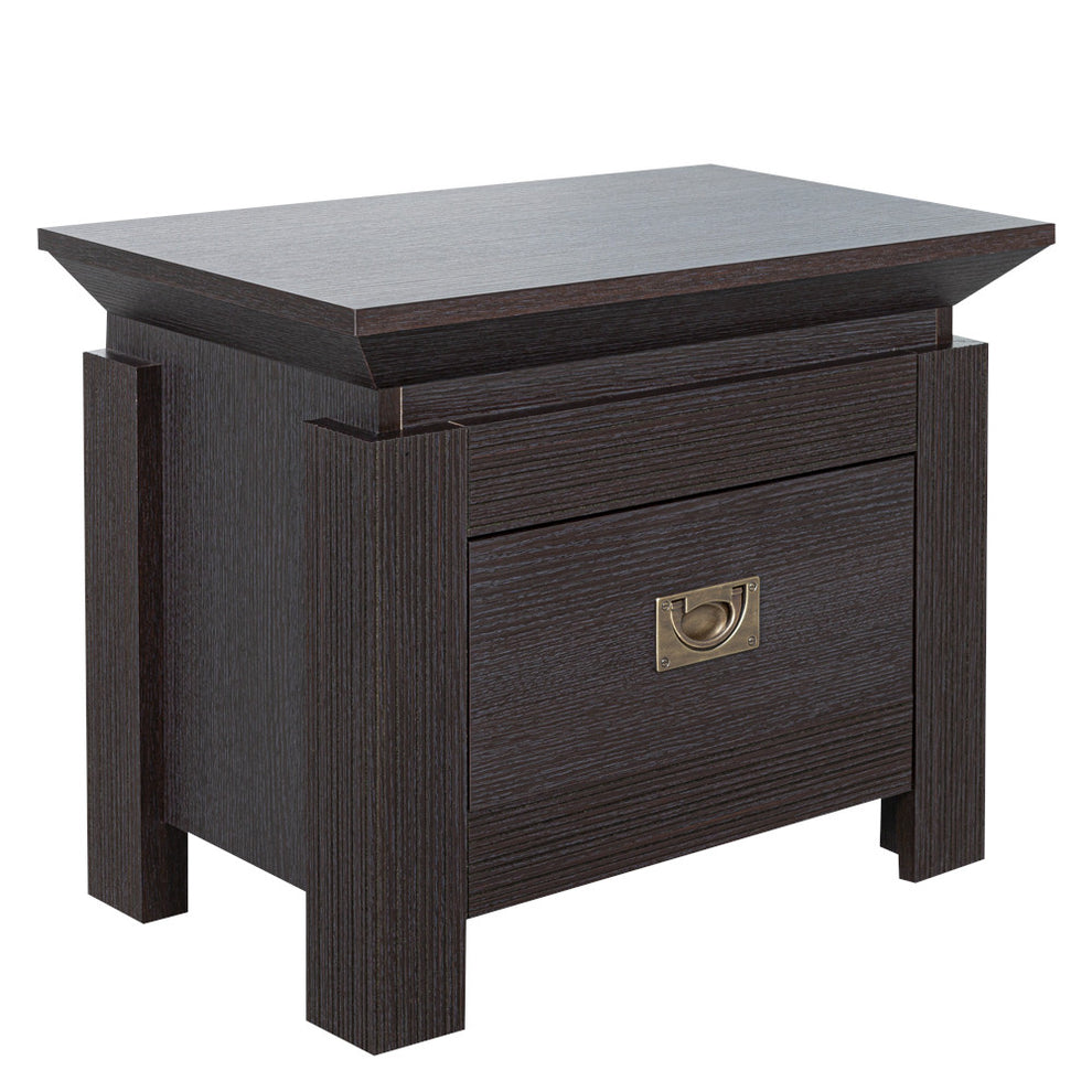 Set Dormitor Saigon Cantori, Pat Cu Dimensiune Saltea 160 X 200, Dulap De 210 Cm, 2 Noptiere