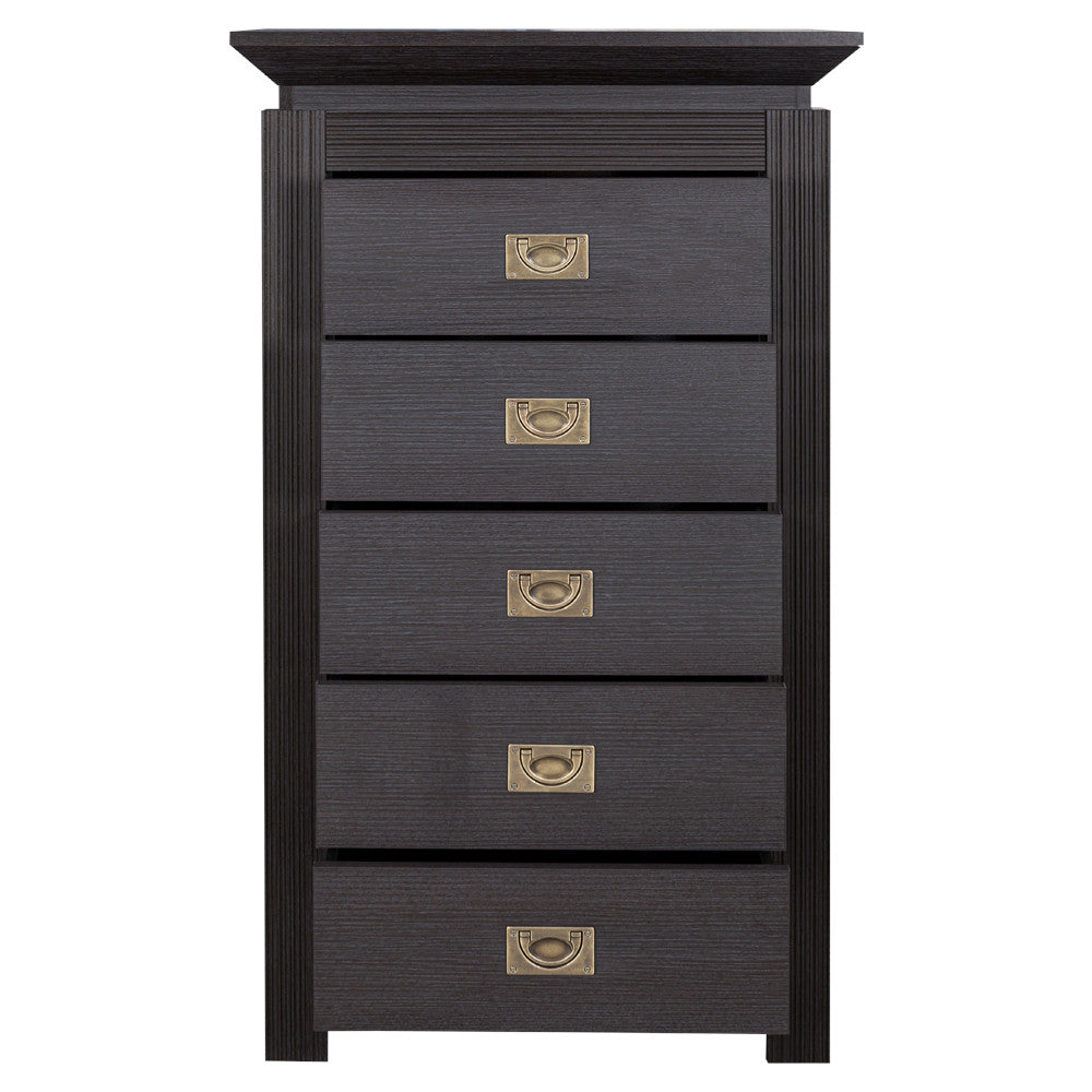 Comoda Saigon Cantori Cu 5 Sertare, 68 Cm