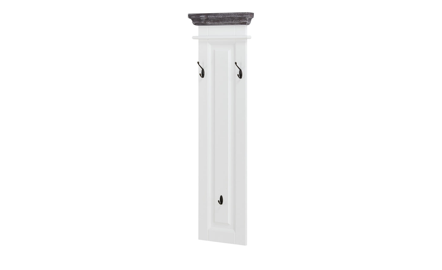 Cuier Cabana, Alb Si Gri, 37 Cm