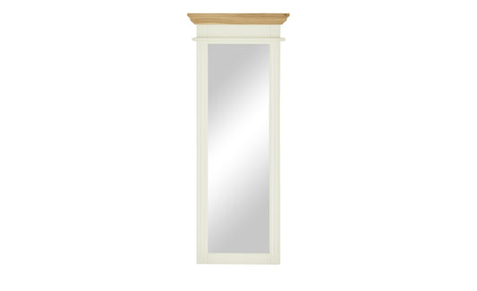 Oglinda De Perete Cremona Natur Si Crem, 58 Cm
