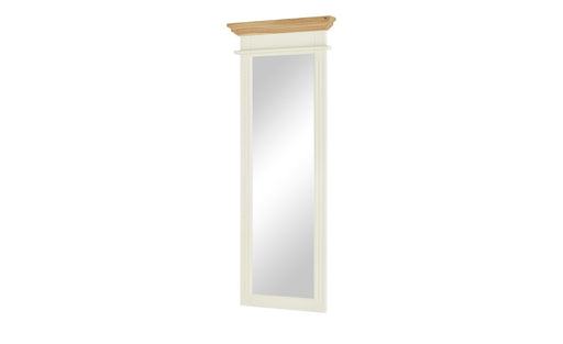 Oglinda De Perete Cremona Natur Si Crem, 58 Cm
