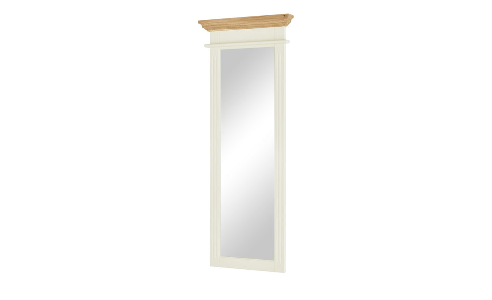 Oglinda De Perete Cremona Natur Si Crem, 58 Cm