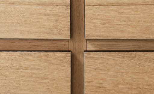 Pantofar Cu 4 Usi Si 2 Sertare Reno, Furnir Din Lemn Masiv, Smoked Oak,108 Cm