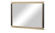 Oglinda Reno, Smoked Oak Furnir Din Lemn Masiv, 100 Cm