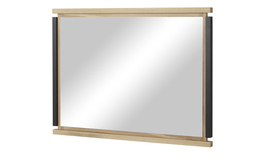 Oglinda Reno, Smoked Oak Furnir Din Lemn Masiv, 100 Cm