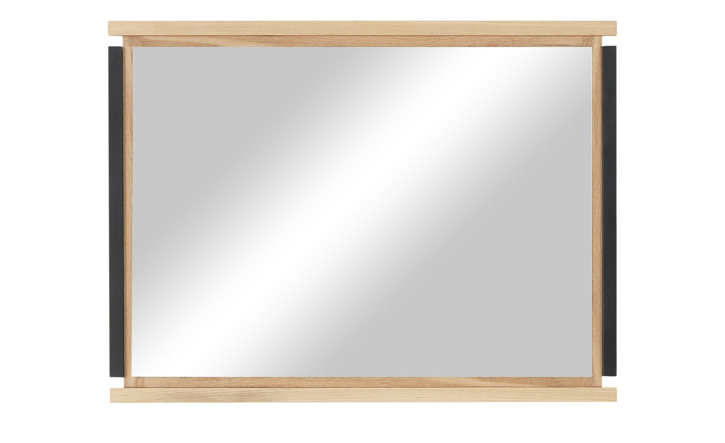 Oglinda Reno, Smoked Oak Furnir Din Lemn Masiv, 100 Cm