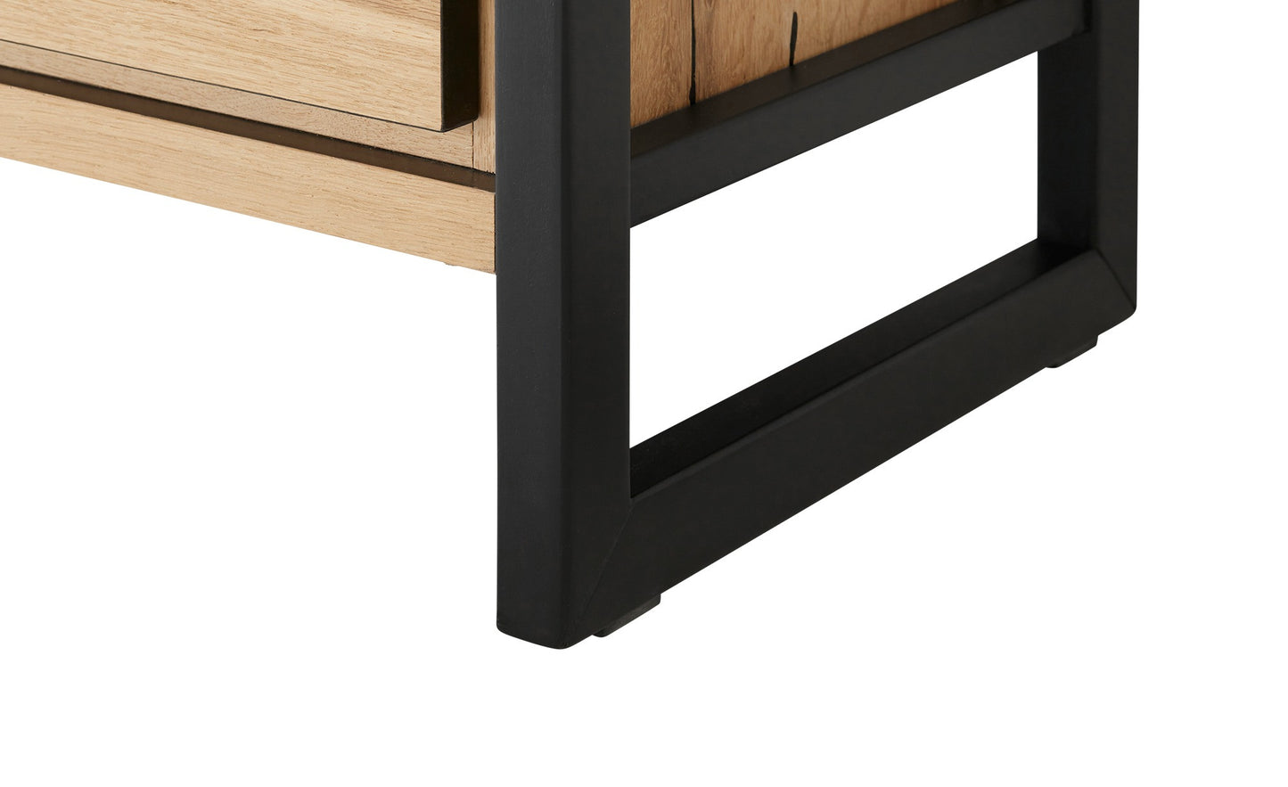 Dulap Reno Cu 1 Usa, Smoked Oak Furnir Din Lemn Masiv, 60 Cm