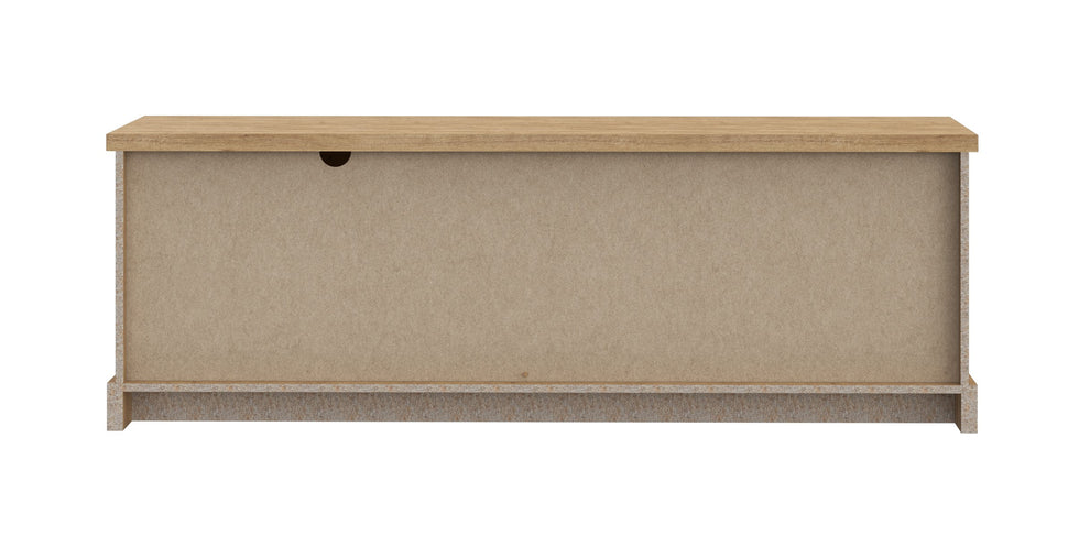 Comoda Tv Kaszimiro, Stejar Waterford Si Negru, 163.2 x 56.2 x 52 Cm