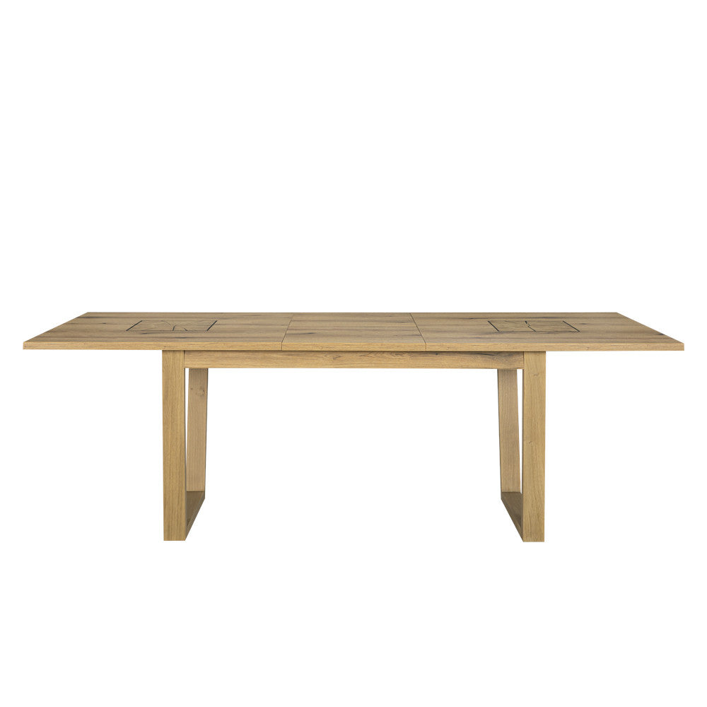 Masa Extensibila Urbano White, Natur, 160/210 X 76.5 X 90 Cm