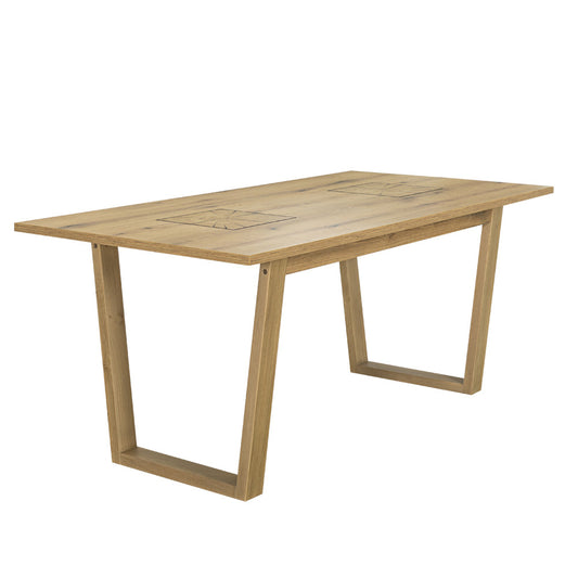 Masa Extensibila Urbano White, Natur, 180/230 X 76.5 X 90 Cm