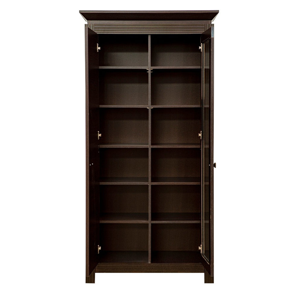 Set Mobila Living Saigon Cantori, Cu Dulap Si Vitrina, 350 Cm
