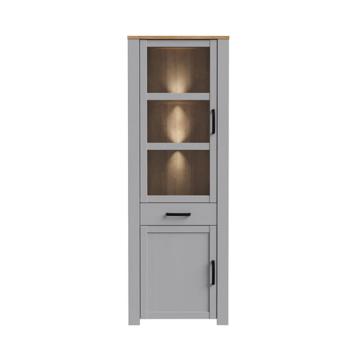Vitrina Behalf Stejar Riviera Si Stejar Gri, 71.7 Cm