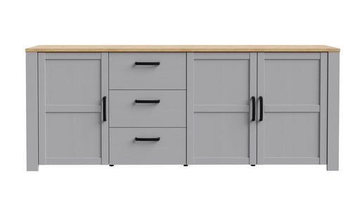 Comoda Behalf Stejar Riviera Si Stejar Gri, 220.8 Cm