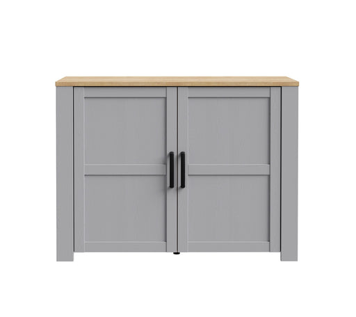 Comoda Behalf Stejar Riviera Si Stejar Gri, 116.4 Cm