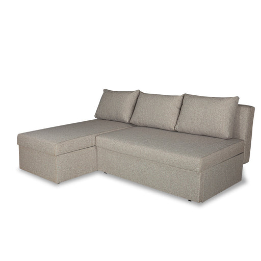 Coltar Extensibil Cu Lada Vario, Interschimbabil Stanga/Dreapta, Gri, 220 X 80 X 155 Cm