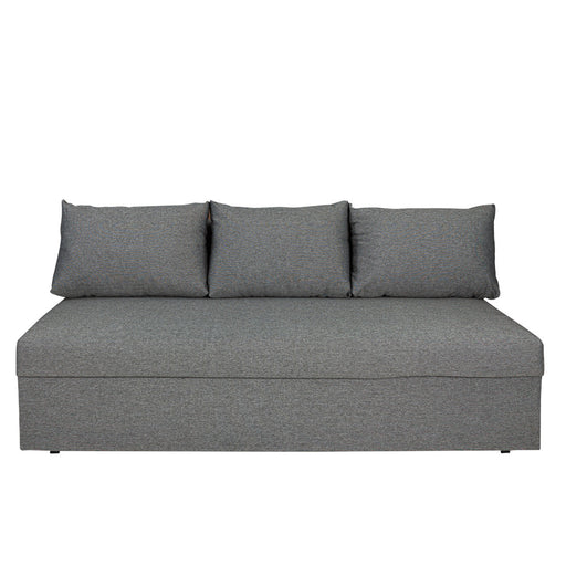 Canapea Extensibila Vario Cu Lada Gri Inchis, 191 x 98 x 80 Cm