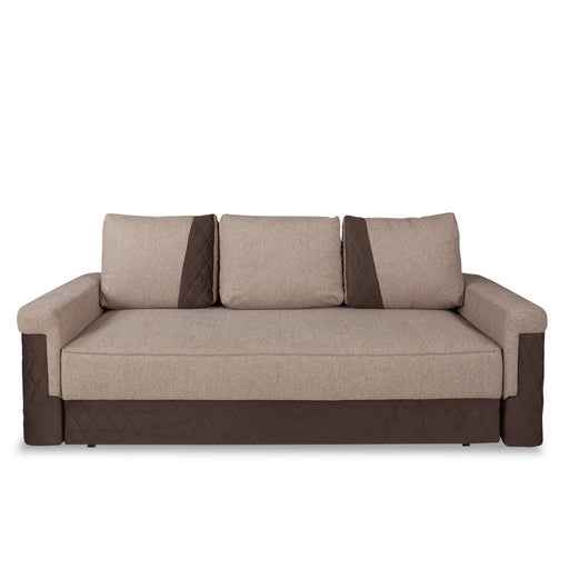 Canapea Extensibila Torino Lift Cu Lada Maro, 233 x 72 x 92 Cm