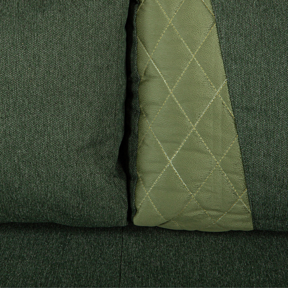 Canapea Extensibila Torino Lift Cu Lada Depozitare, Verde, 233 x 72 x 92 Cm