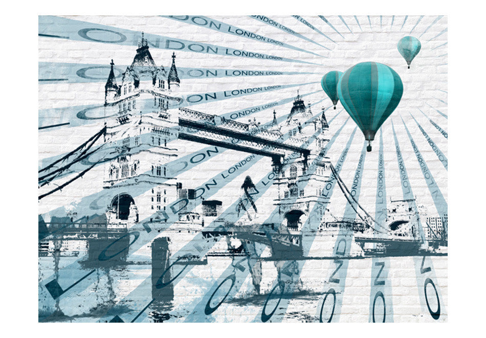 Fototapet Ballon Flight Over The Tower Bridge, 250 X 193 Cm, Resigilat