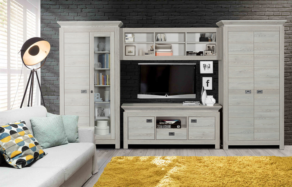 Set Living Casablanca Loft 2 Cu Dulap, 350 Cm