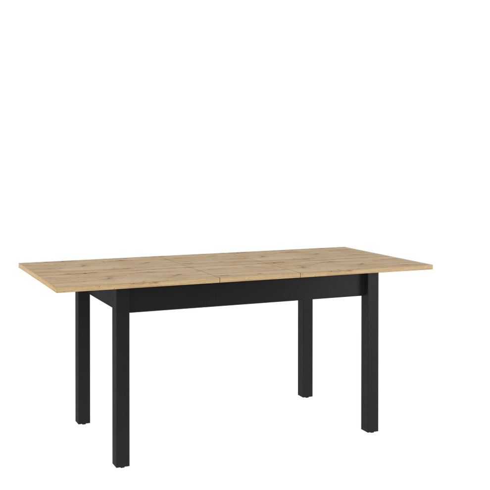 Masa Extensibila Vant Artisan Oak Si Black, 146/186 X 80 X 84 Cm