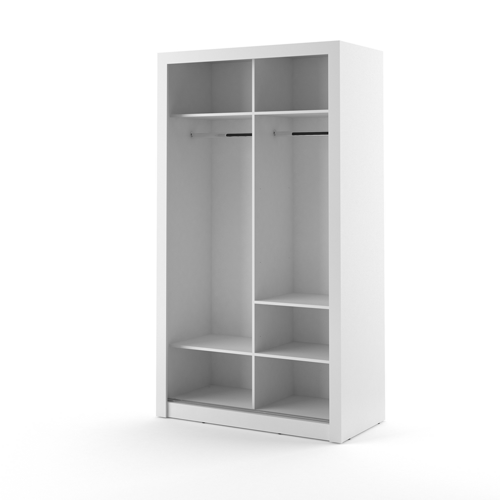 Dulap Martin Cu 2 Usi, Alb, 120 Cm