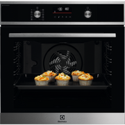 Cuptor Cu Abur Electrolux EOD6P66X, SteamBake Cu Autocuratare Pirolitica, A+, 72 Litri, Inox Antiamprenta, 59,4 x 59,6 x 56,9 Cm