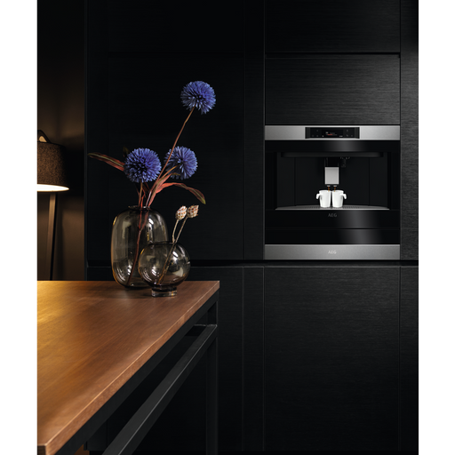 Espressor De Cafea Incorporabil Automat AEG KKA894500M, Seria 900 PRO, Control Touch, Inox Antiamprenta, 45 x 56 x 55 Cm