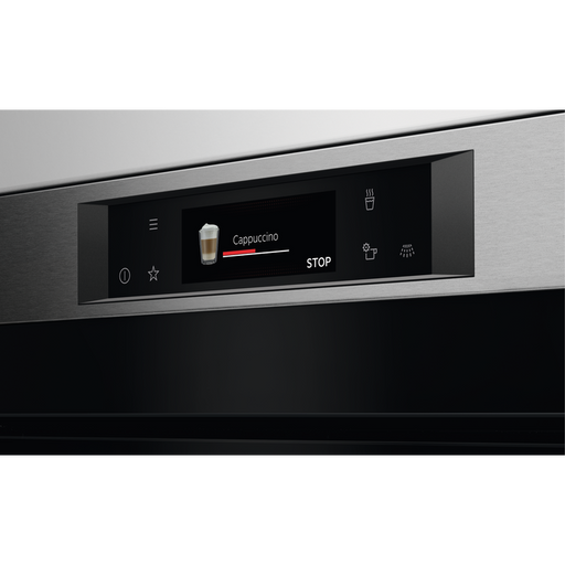 Espressor De Cafea Incorporabil Automat AEG KKA894500M, Seria 900 PRO, Control Touch, Inox Antiamprenta, 45 x 56 x 55 Cm