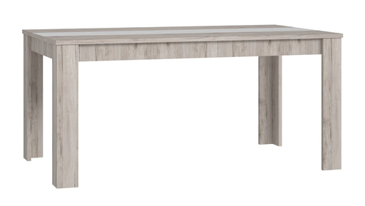 Masa Gola Stejar Nisipiu Si Alb Mat, 160 X 74.7 X 90 Cm