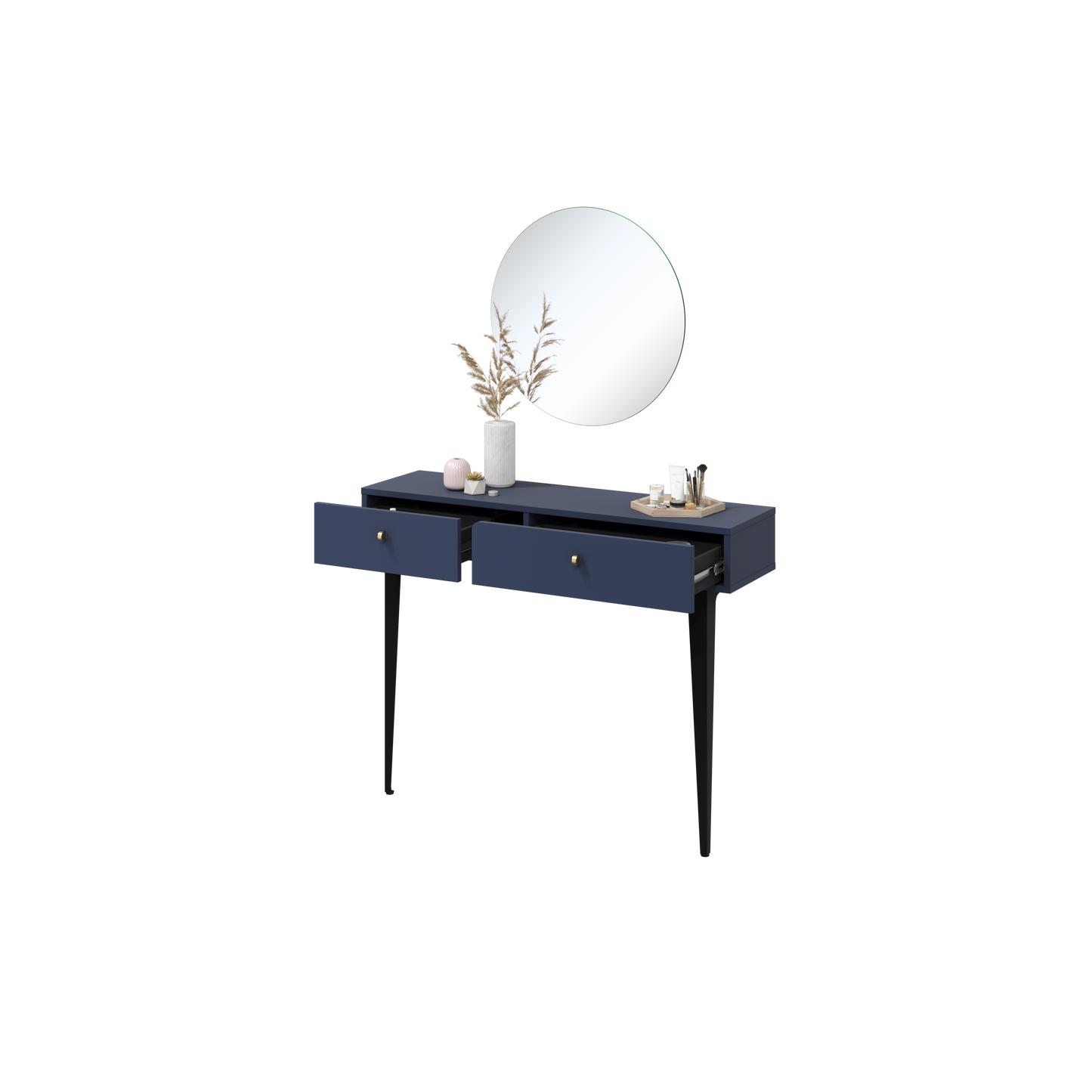 Consola Cato Bleumarin, 105 Cm