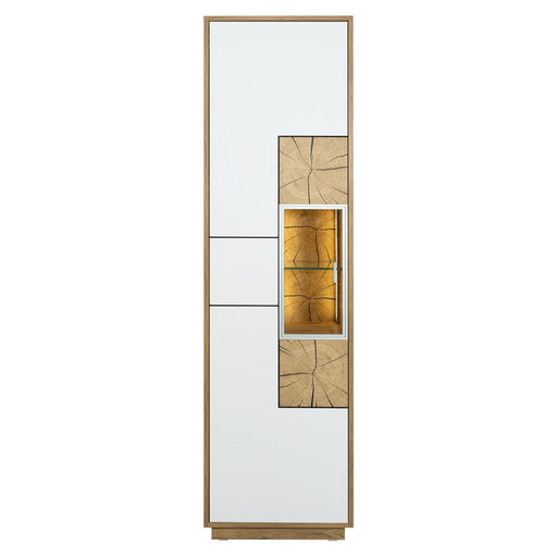 Set Living Urbano White, Alb Si Natur, 285 Cm