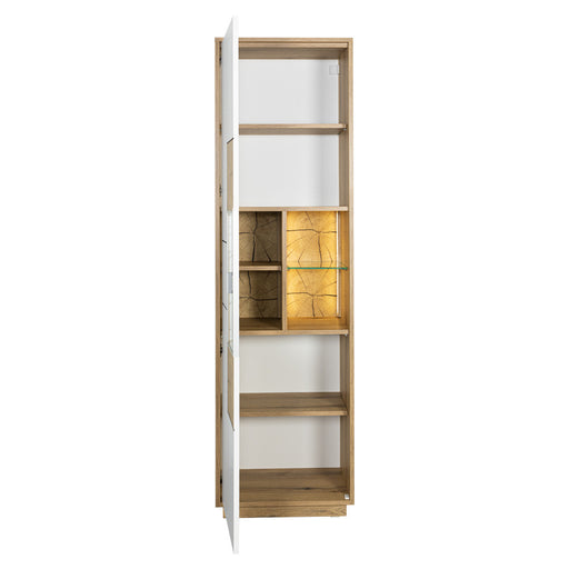 Set Living Urbano White, Alb Si Natur, 285 Cm