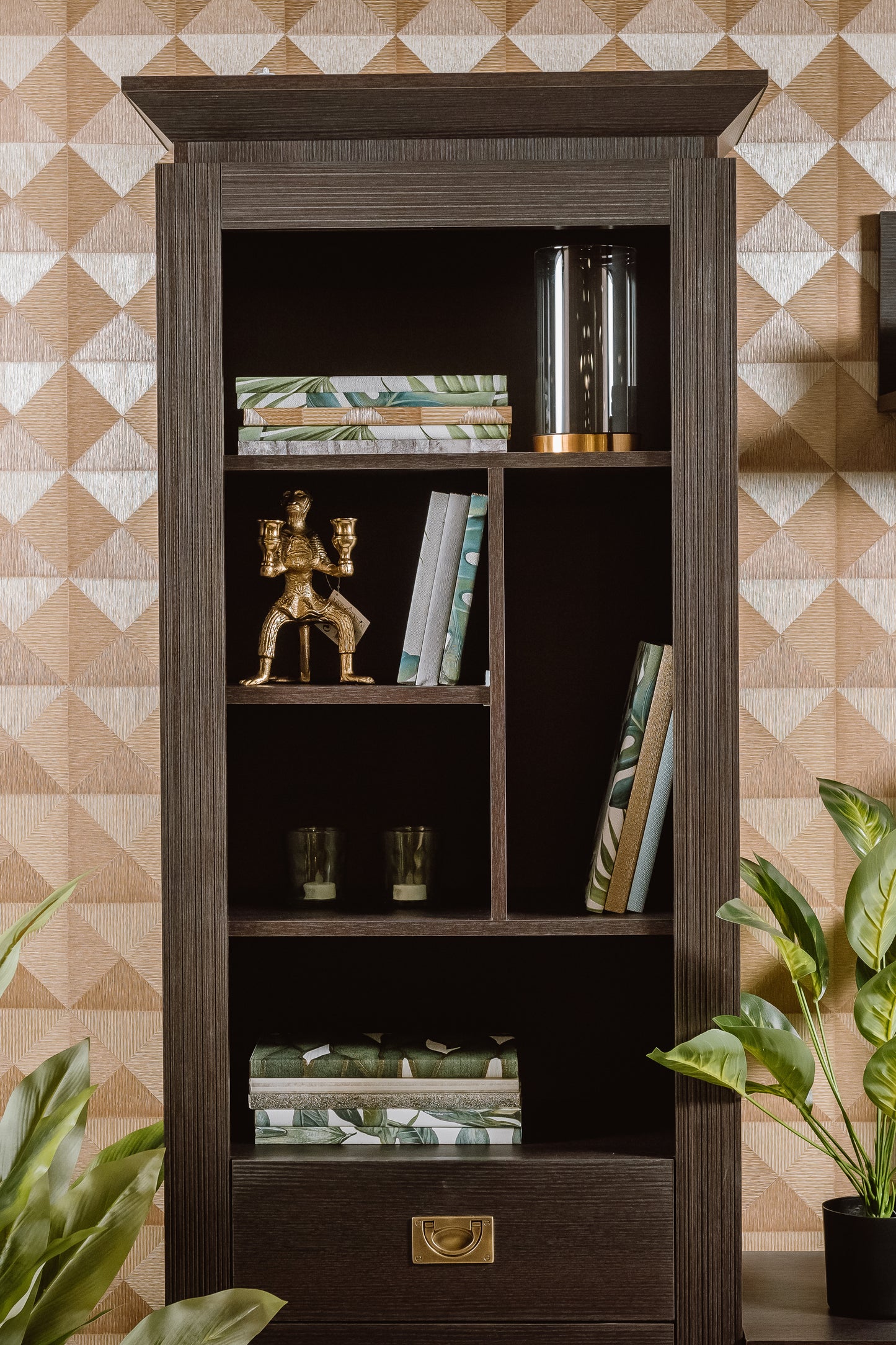 Biblioteca Saigon Cantori Cu 2 Sertare 68.4 Cm