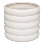 Ghiveci Ceramic Vibe alb D14 x H12,5