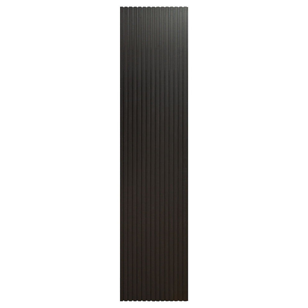 Riflaj Mdf Negru, Furniruit, 240 x 60 cm