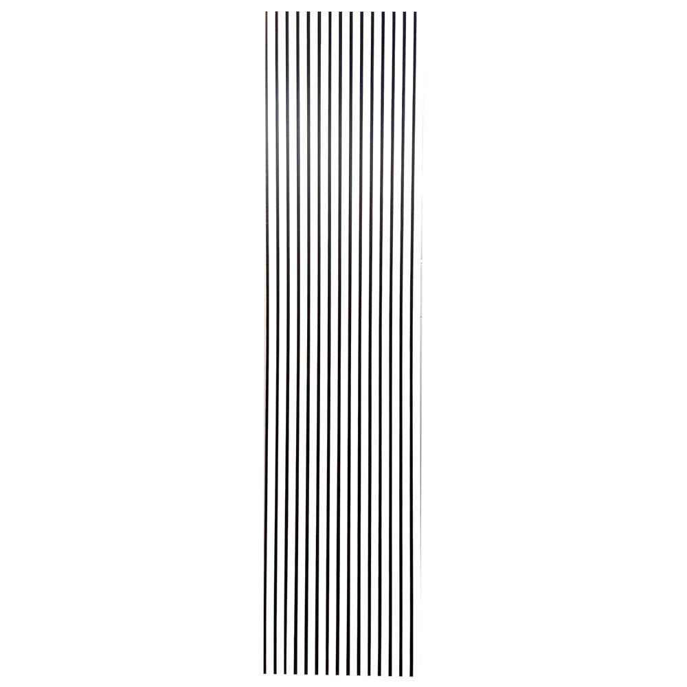 Riflaj Mdf Alb, Furniruit, 240 x 60 cm