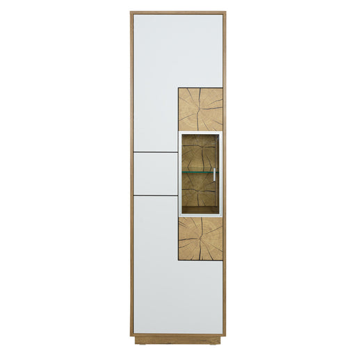 Set Living Urbano White Cu Polita, 285 cm