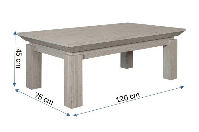 Masa Cafea Casablanca Loft, 120 x 75 x 45 Cm