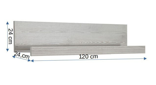 Polita Perete Casablanca Loft, 120 Cm