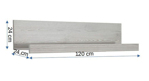 Polita Perete Casablanca Loft, 120 Cm