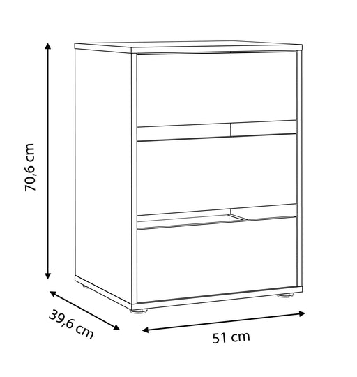 Comoda Dulap Energy 51 Cm